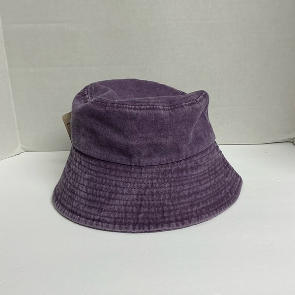 Purple Bucket Hat with New York Embroidery - Picture 4 of 6